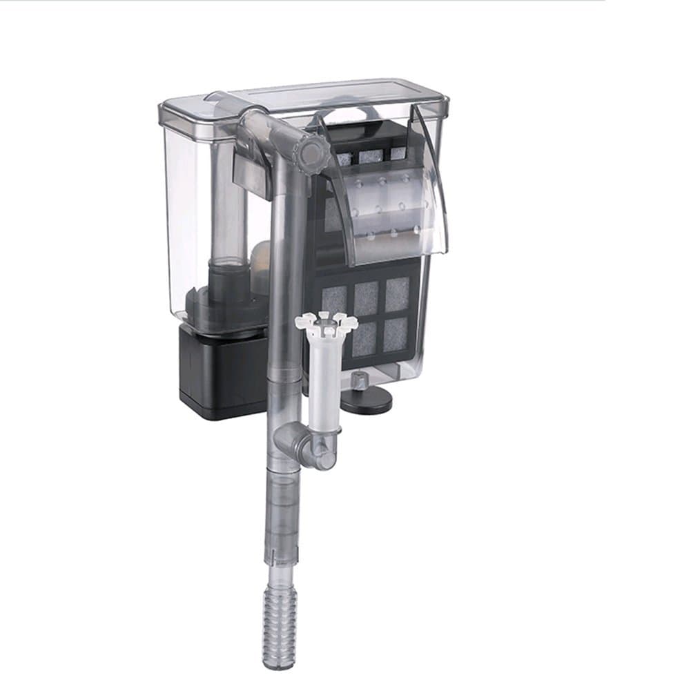 Filter Aquarium Waterfall Filter Silent Aquarium Plug-In Wall Mounted Small Oxygen Filter Pump,710