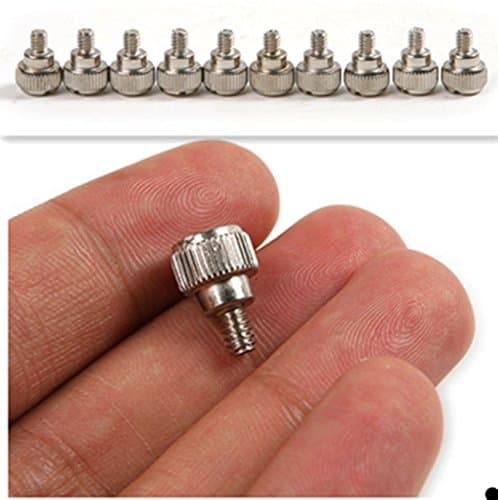 10Pcs Thumb Screws Tool-Free Computer Case AT/ATX Power Supply PC System M3.5*5