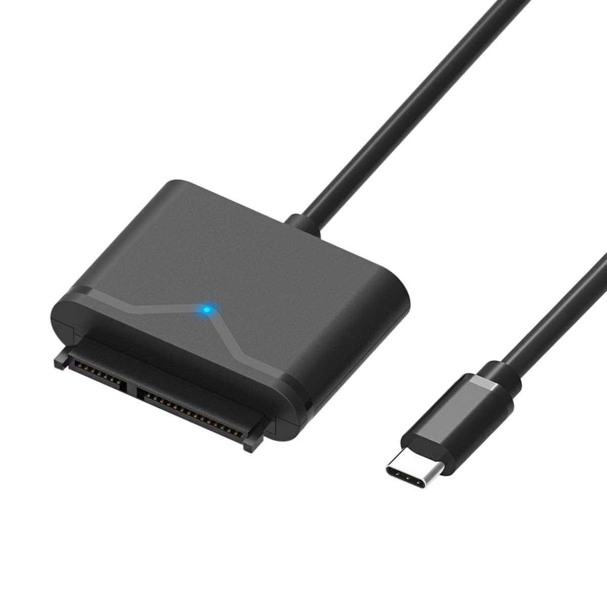 Urbetter USB C to SATA Adapter Cable, Type C 3.1 (Thunderbolt 3) to SATA III 2.5”/3.5” Hard Drive Converter for SSD/HDD, Speed up to 6Gbps and supports UASP SATA III