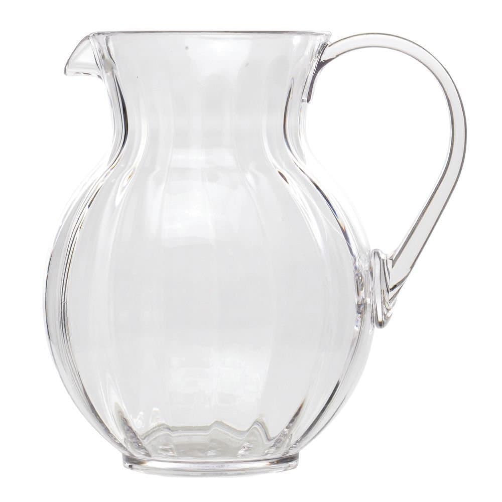 90 oz. Clear Tahiti Plastic Pitcher, G.E.T. P-4090-PC-CL-EC