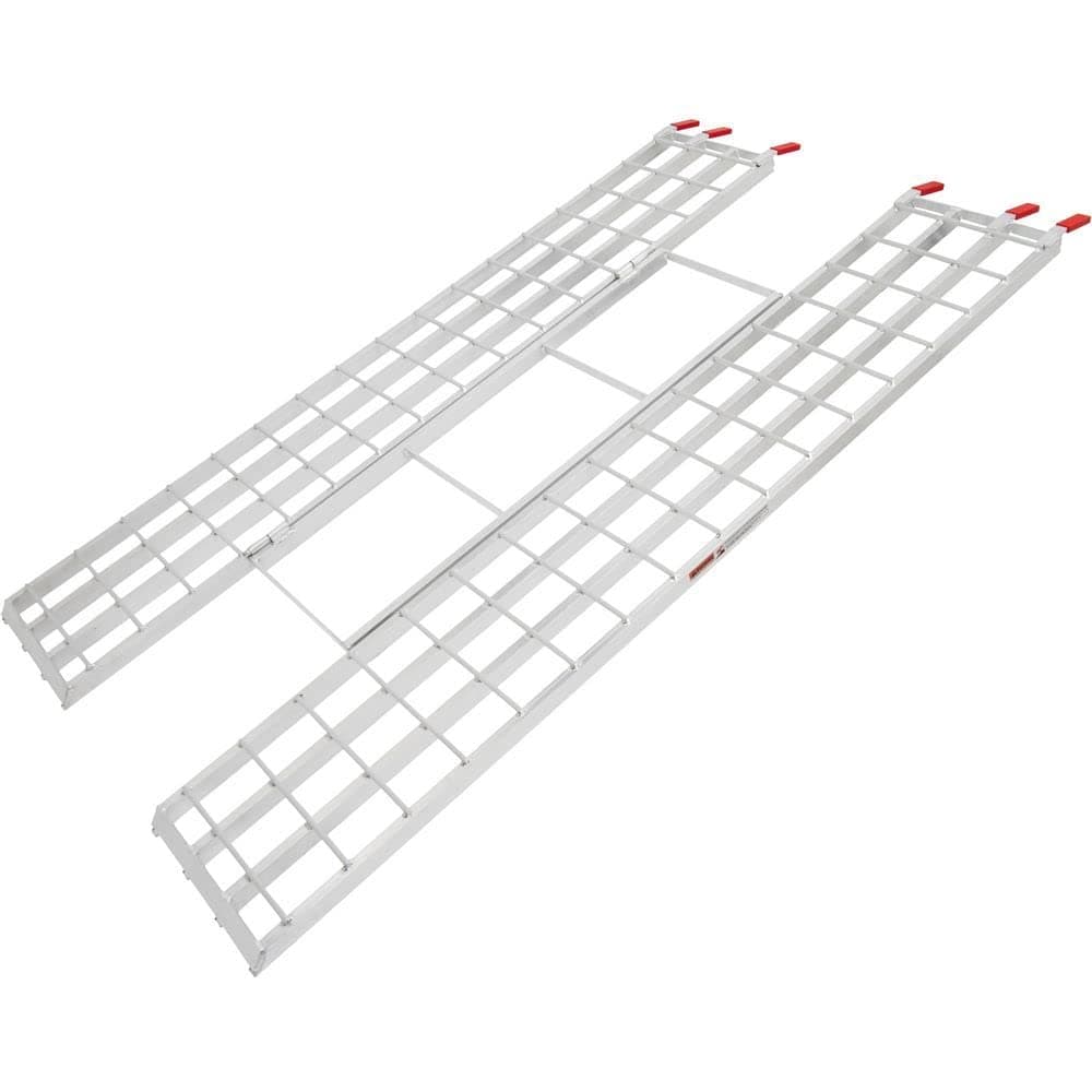 Black Widow Rage Powersports ITF-8546 Loading Ramp (85' x 46' Tri-Fold ATV for 4x4 Raised Trucks)