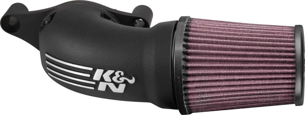 K&N Cold Air Intake System: High-Flow Air Filter, Increase Performance & Acceleration: Compatible with 2017-2021 Harley Davidson: (See Product Description for Selected Models) 57-1139