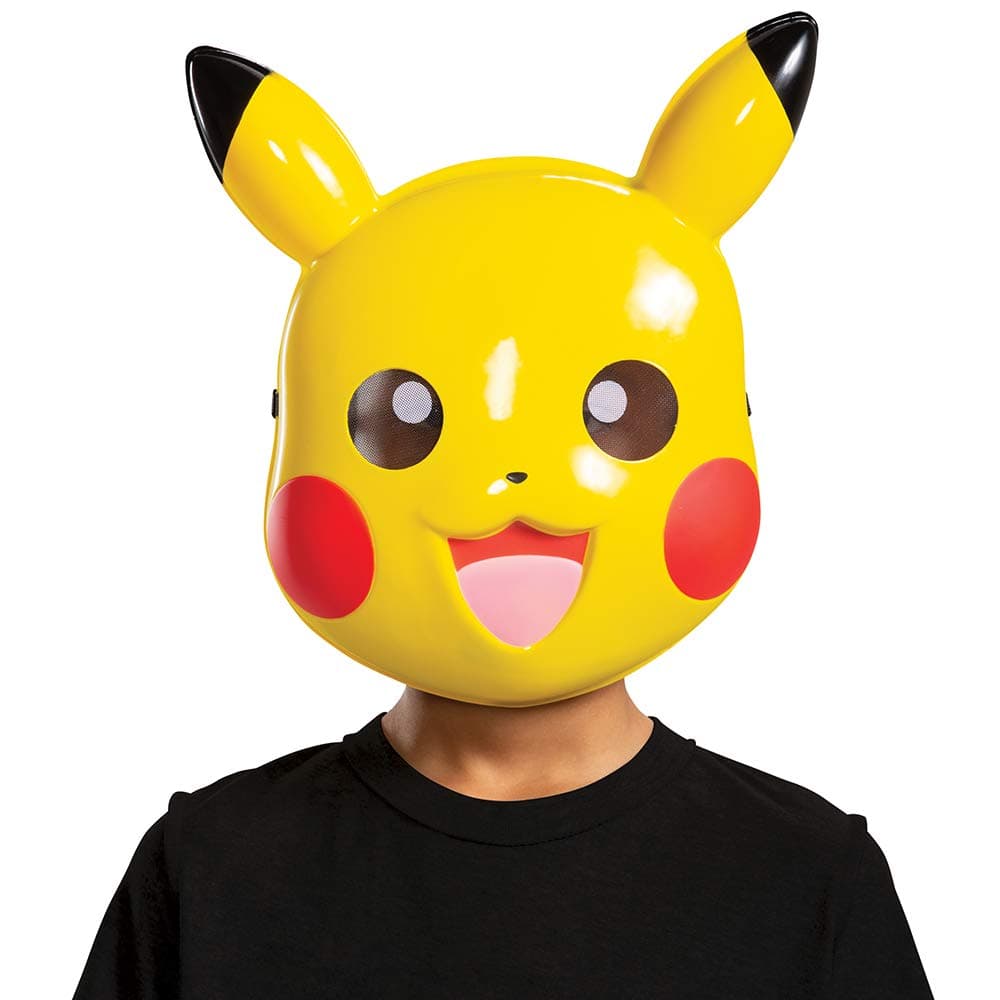 Pikachu Pokemon Half Mask, Yellow