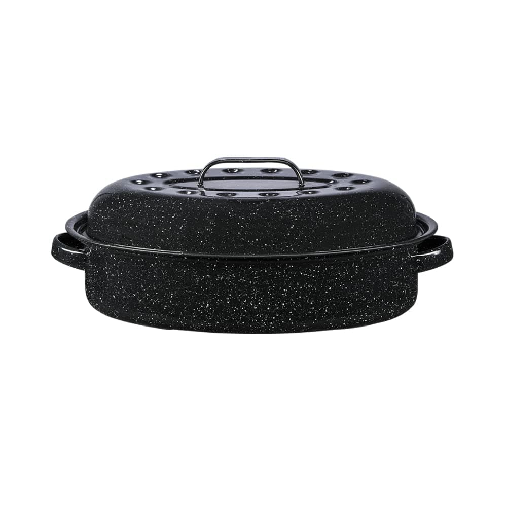 0508-2 15-Inch Covered Oval Roaster