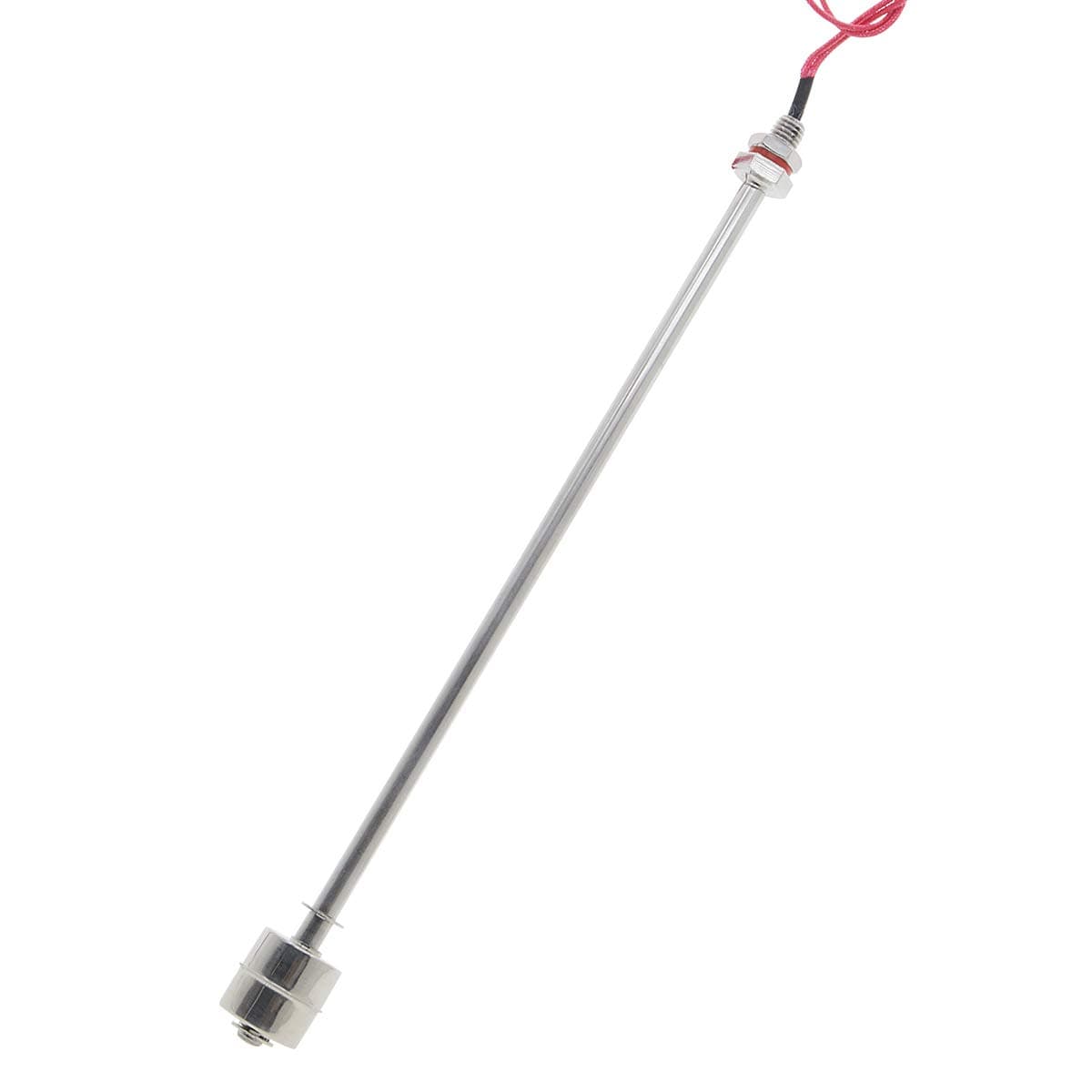 YXQ 300mm Float Switch Stainless Steel Liquid Water Level Sensor Monitor Vertical Fish Tank Mini M10,10W 0.5Amp(300mm)