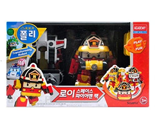 New Robocar Poli ROY Space Fireman Pack Transformer Robot Car Toy Action Figure /ITEM#G839GJ UY-W8EHF3187156
