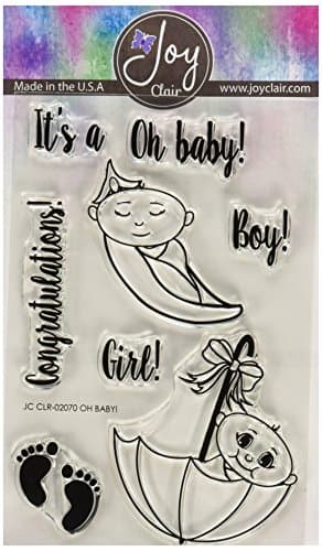 Joy Clair Oh Baby Clear Stamps,