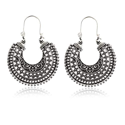 Temperament Bohemian Hollow Hook Earrings
