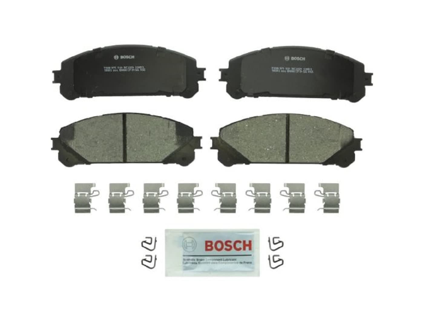 BC1324 QuietCast Premium Ceramic Disc Brake Pad Set - Compatible with Select Lexus NX200t, NX250, NX300h, NX350/350h, RX350, RX450h; Toyota Camry, Highlander, RAV4 Prime, Sienna + More; FRONT