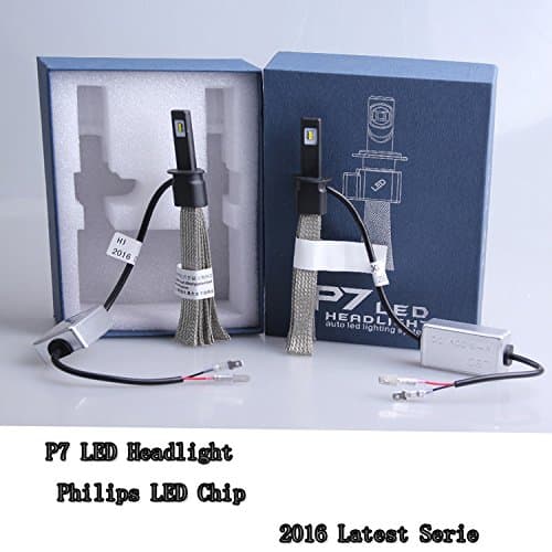 Kit Philips Chip Copper Cooling Belt LED Headlight H1 96W 9600LM Car Light Convention