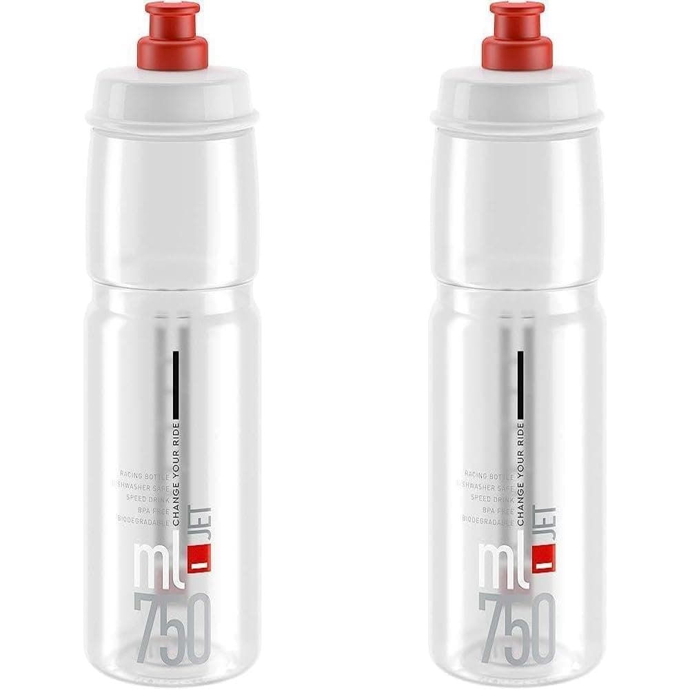 ELITER.L. Jet Biodegradable clear red logo 750 ml