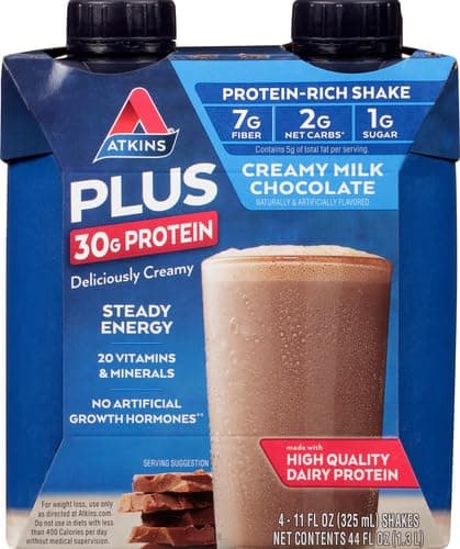 Atkins, Shake High Protein Chocolate, 1 Count