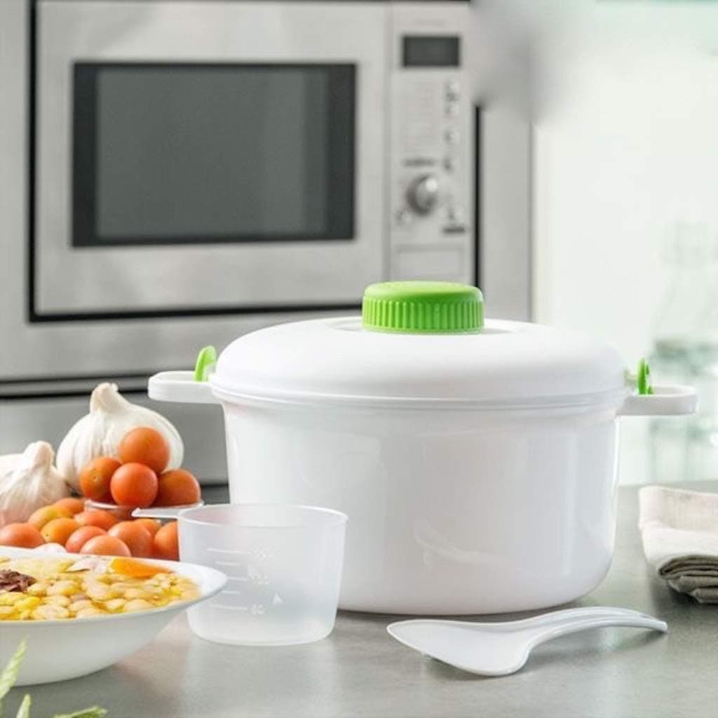 Micro Master Microwave Pressure Cooker Casserole Dish & Locking Lid