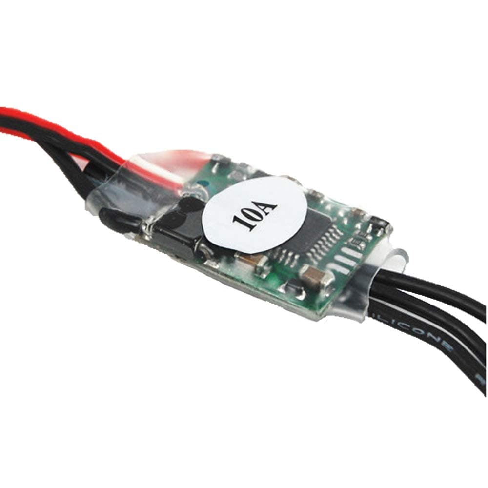 1Pcs 10A Brushless ESC Speed Controller With 1A BEC For RC Airplane