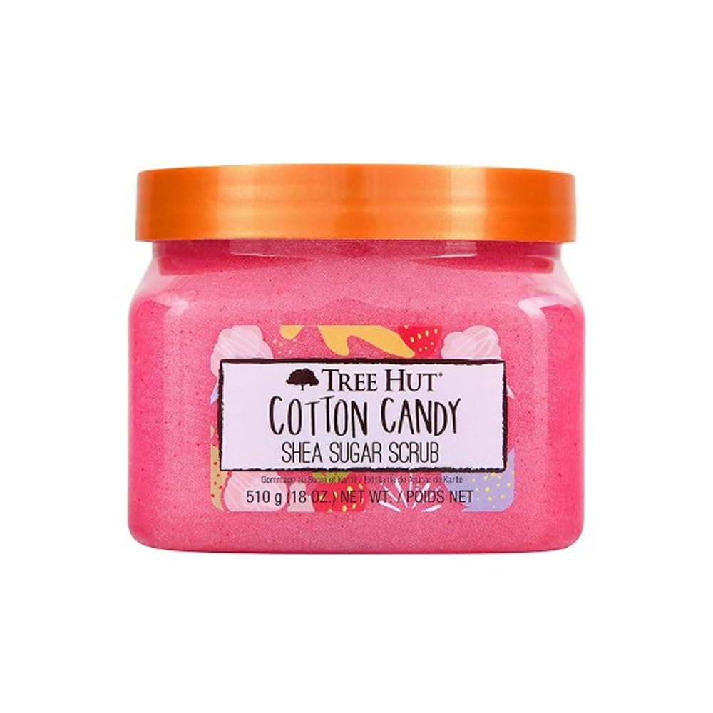 Tree Hut Cotton Candy Shea Sugar Scrub, 510 Grams
