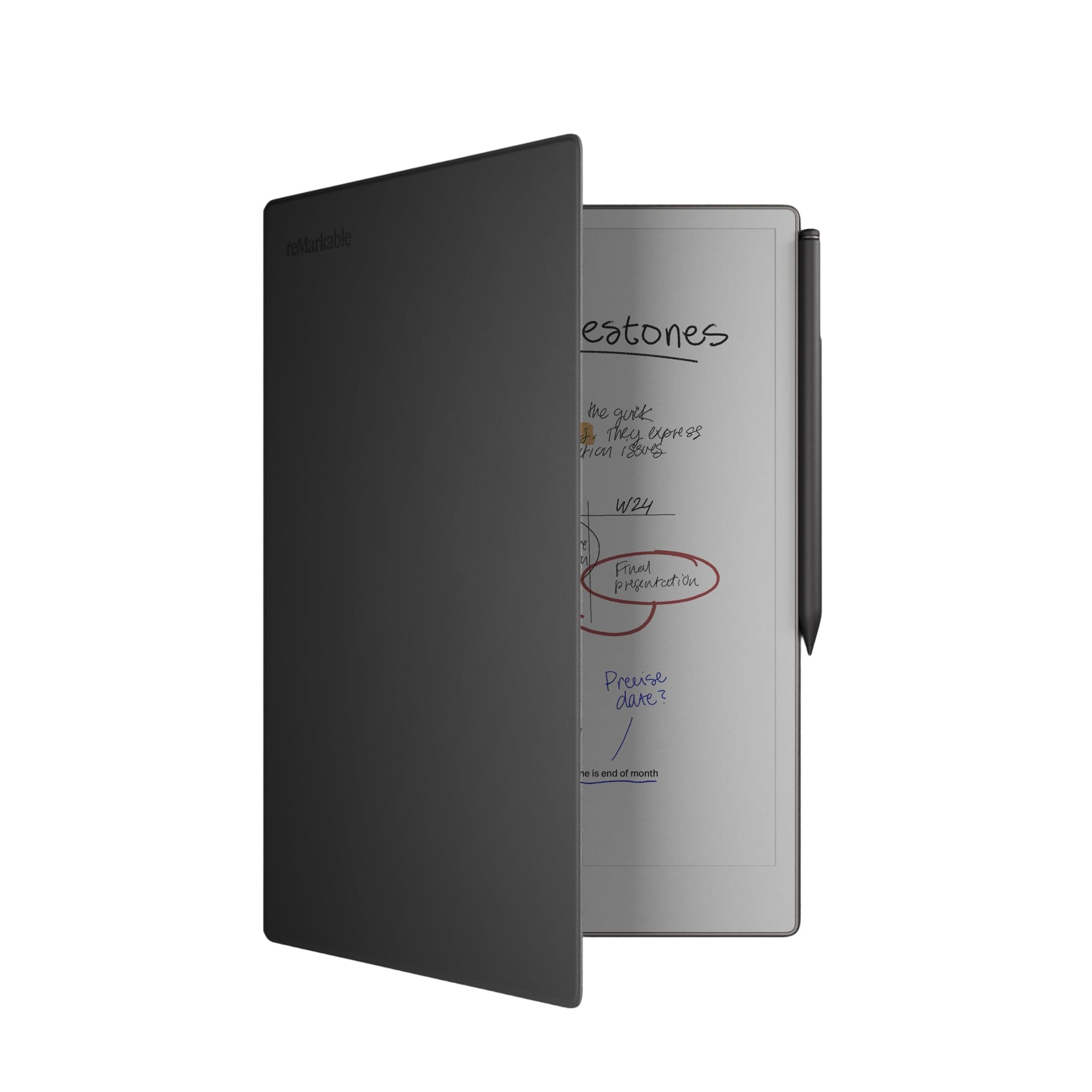 Book Folio | Leather Case for Paper Pro | Black