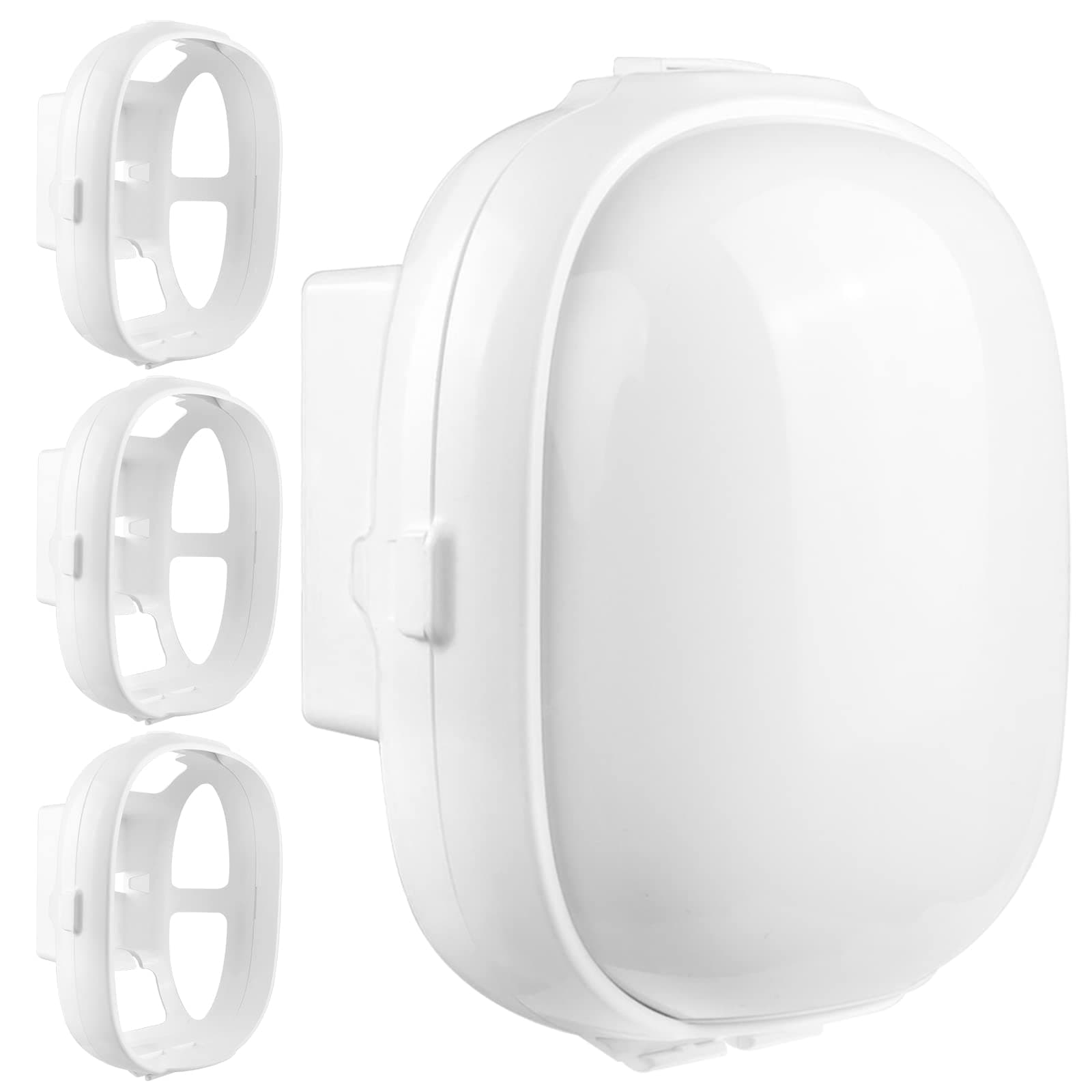 XLTTYWL Google Nest WiFi 6e Router Wall Mount Bracket Stability ABS Case for Pro Wi-Fi Mesh Network System (White, 3 Pack)