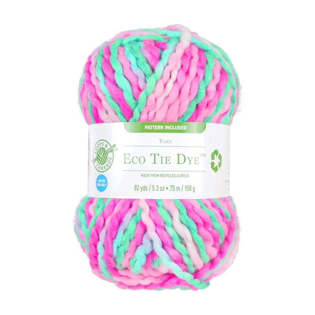 Craf Eco Tie Dye Yarn (Pop Art)