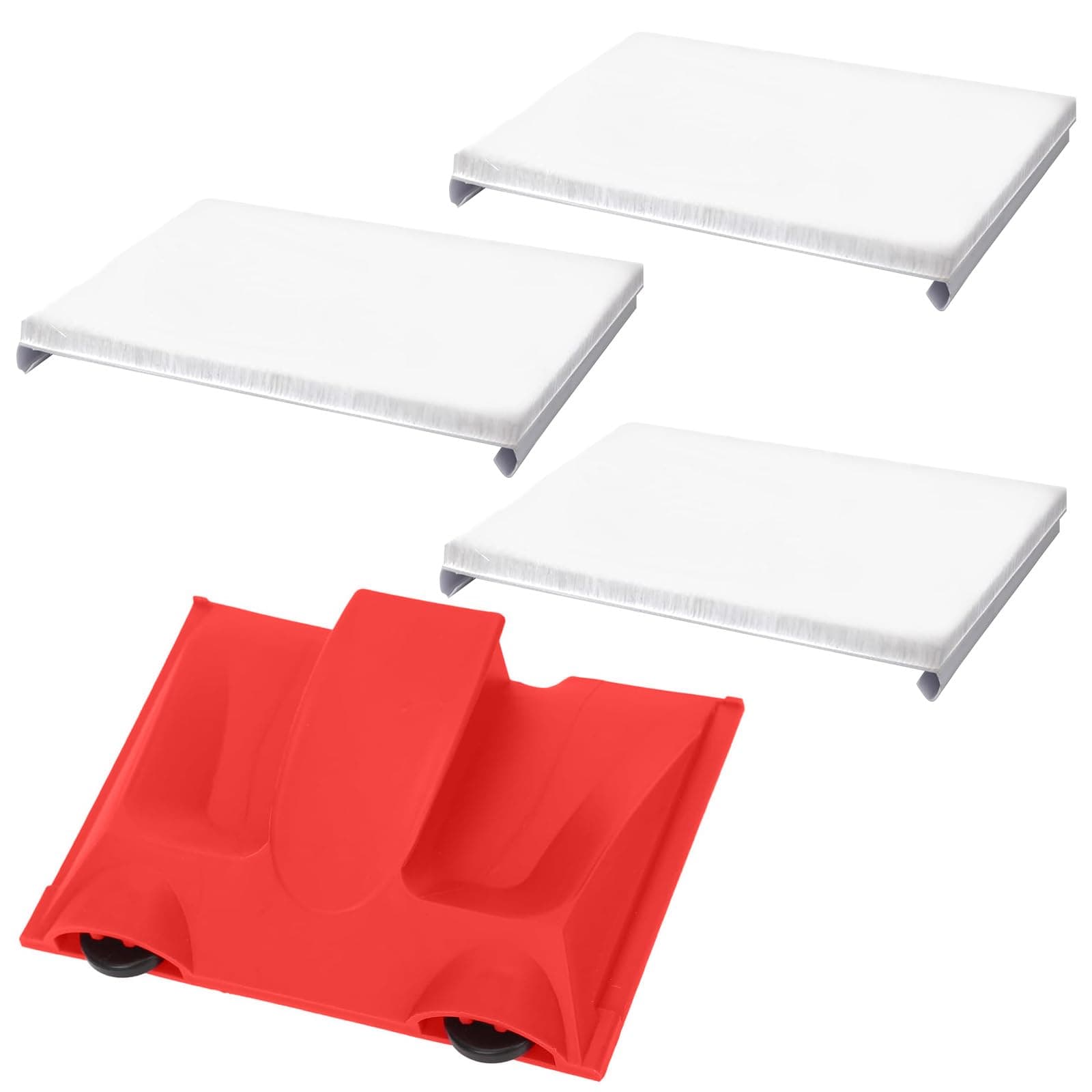 Paint Edger Tool with 3 Pcs Replacement Pad Refills, Painting Edger for Cutting in, Edging Brush for Walls and Ceilings