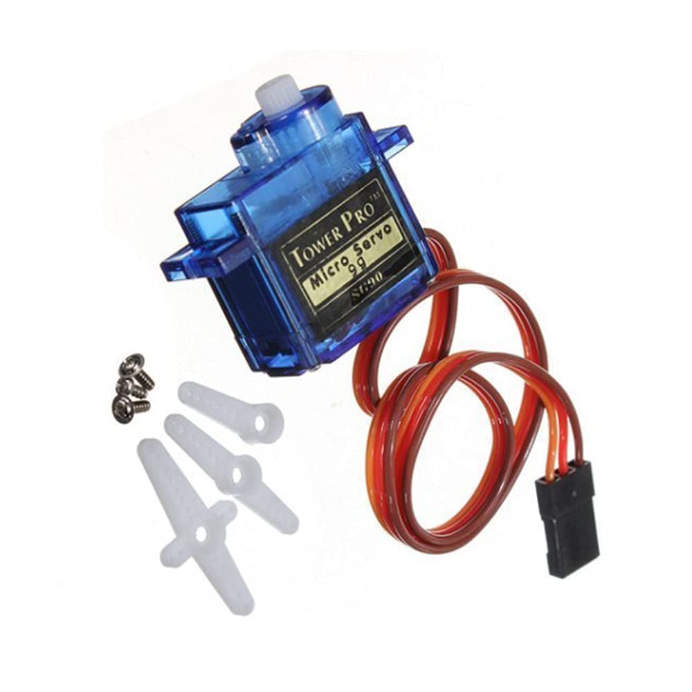 SG 90 Tower Pro Micro Servo Motor | SG90 Micro Servo Perfect for R/C Helicopter, Plane, Car, Boat, Truck, Robotic Arm & CNC Machine