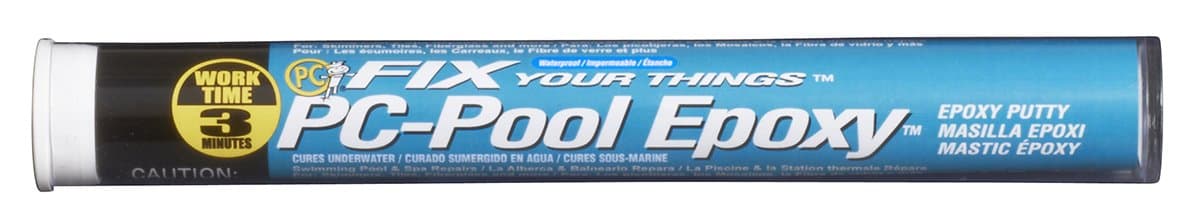 PC Products PC-Pool Epoxy Putty, Moldable 4 oz Stick, Off White 41116 (Pack of 1)