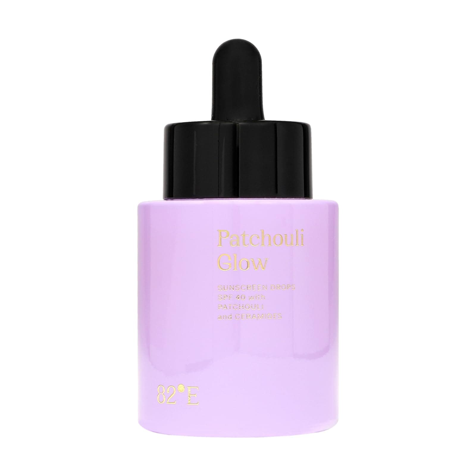 Patchouli Glow Sunscreen Drops SPF 40 PA Plus by 82E for Women - 1 oz Sunscreen