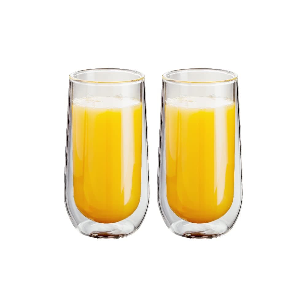 Double Walled Cocktail Highball Glasses