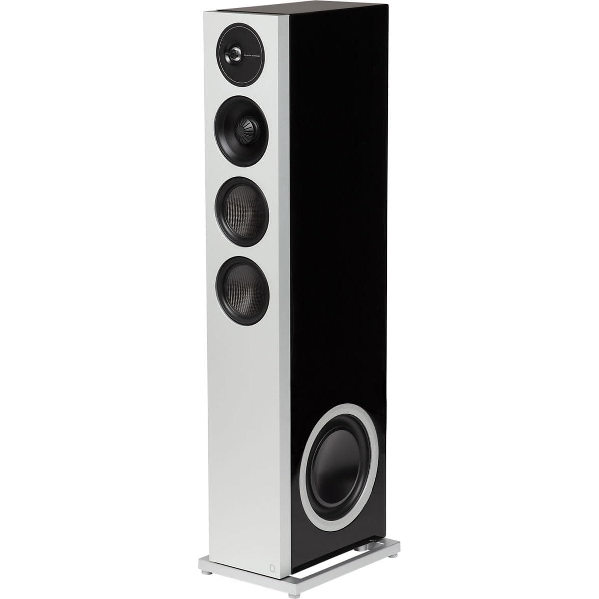 Definitive Technology D15 Demand Series Modern High-Performance 3-Way Tower Speaker (Right-Channel) - Single, Black | Dual 8” Passive Bass Radiators