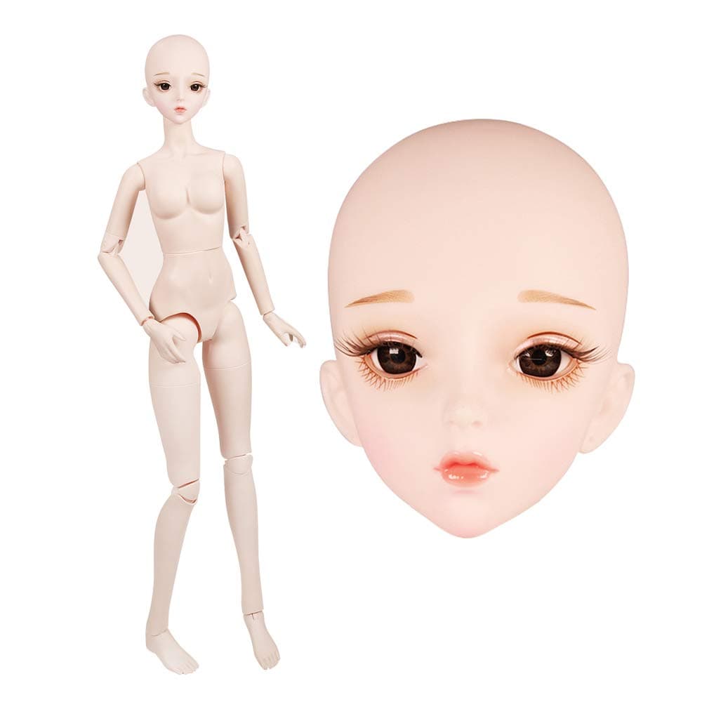 1/3 BJD Doll 22 Joints Customized Ball Jointed Doll About 62cm Tall 24in for Collect DIY Dolls