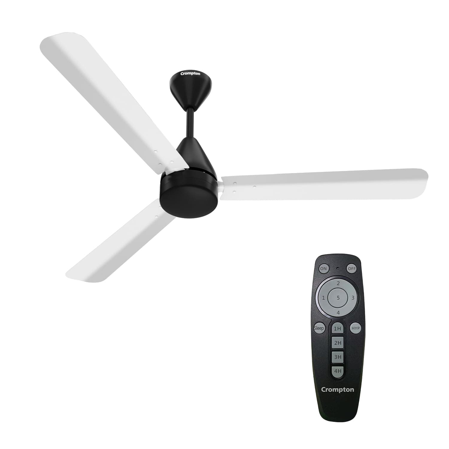 - Energion Hyperjet 1200mm BLDC Ceiling Fan | Point Anywhere Remote Control | BEE 5 Star Rated Energy Efficient | Superior Air Delivery | Anti-Rust | 2 Year Manufacturer Warranty | White Black