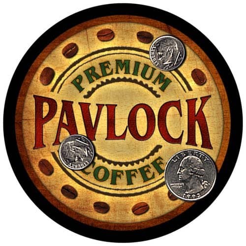 Pavlock Coffee Custom Neoprene Rubber Drink Coasters - 4 pcs