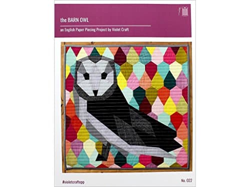 Violet Craft The Barn Owl English Paper Piecing Pattern
