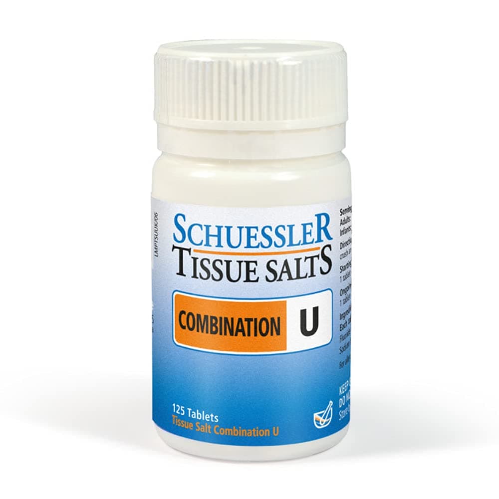 Combination U Tissue Salts Tablets - by Schuessler