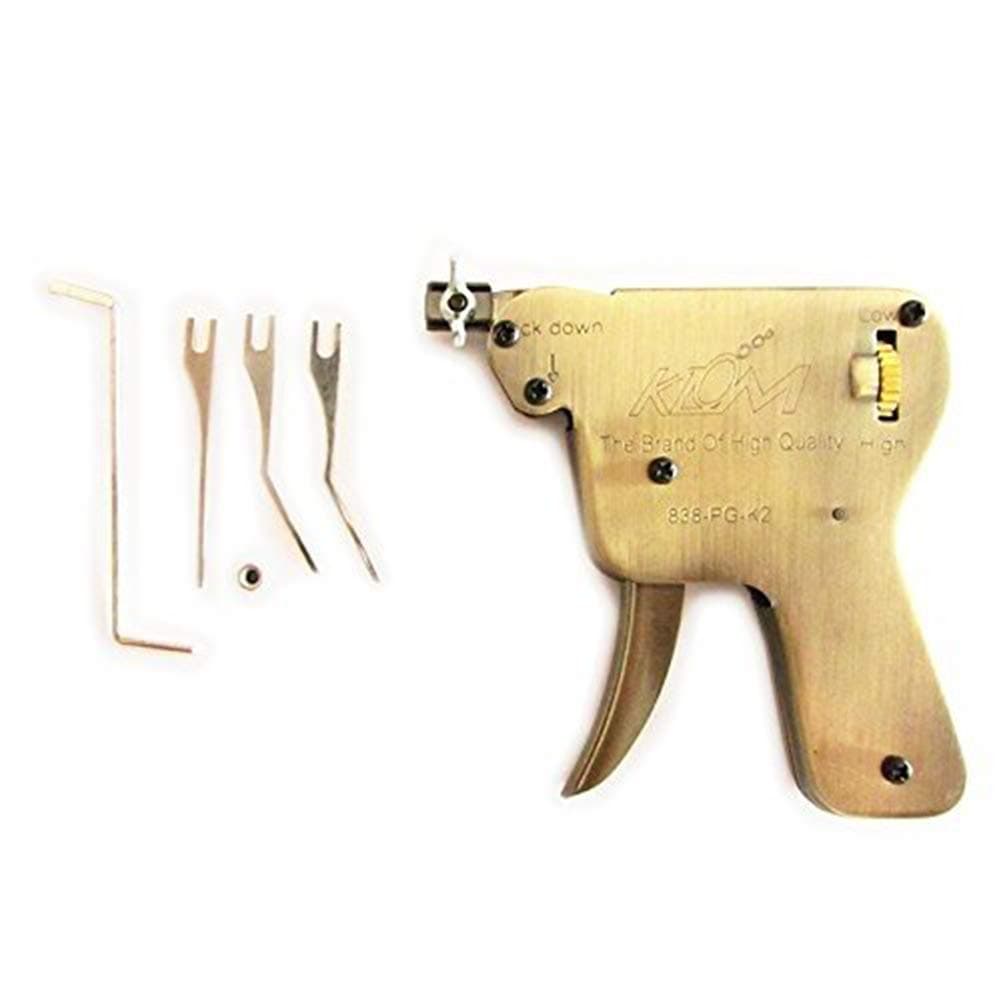 Lock Pick Gun Locksmith Tool, Locksmiths Lock Pick Set Lockpicking Gun, Extractor Tool for Beginner and Pro Locksmiths (Down)