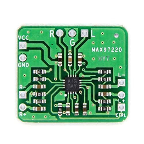 MAX97220 Power Amplifier Board Differential to Balanced Single-Ended Output amp HiFi Input 2.5~5.5V