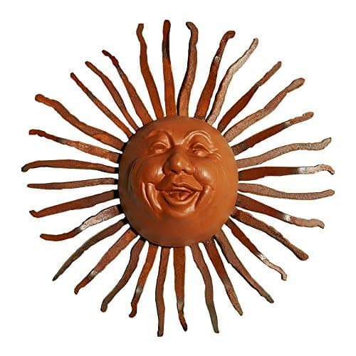 Little Happy Sun Face on Bent Ray