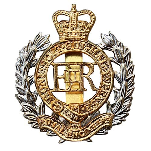Official Issue Royal Engineers Metal Cap Badge