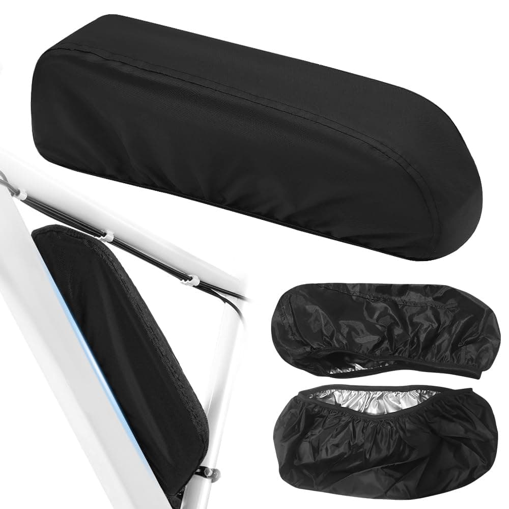 2Pack Waterproof Battery Bag for Rectangular Batteries