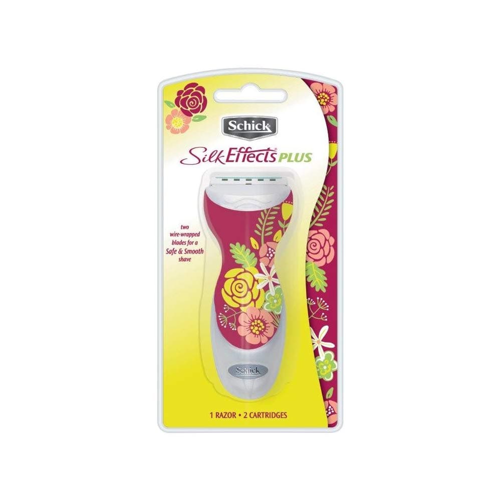 Schick Silk Effects Plus Razor 1 Each (Pack of 2)