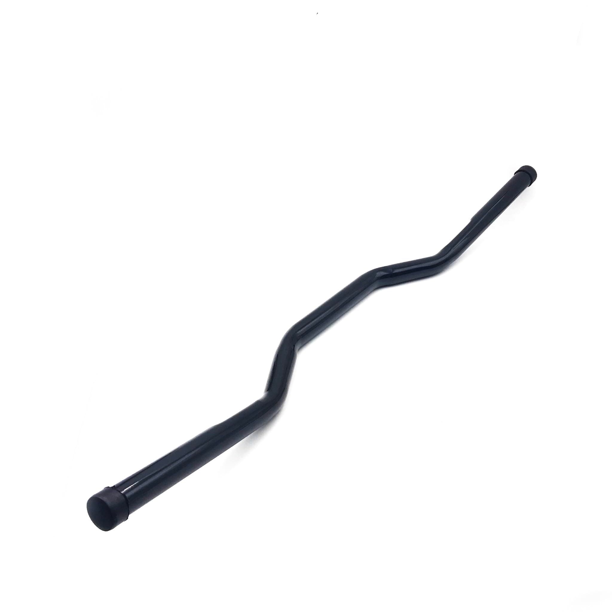 HTTMT- Universal 1" Tracker Bars Handlebars Dimpled - [Black] Compatible with H-D Bikes/Bobber/Choppers/Custom Motorcycle