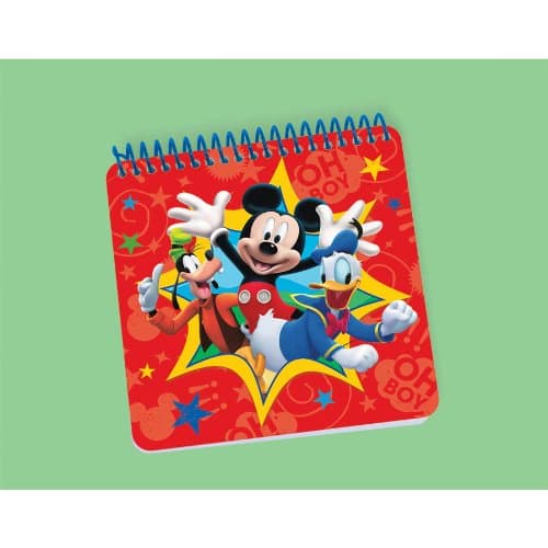 Mickey Mouse Spiral Notepad