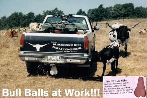 Giant Flexable Truck Nuts