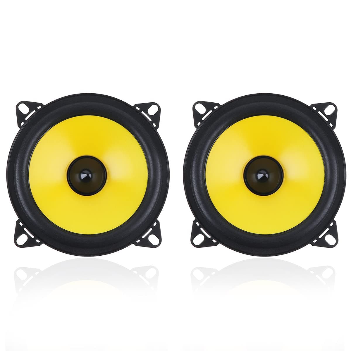 4 inch 60W 2-Way Full Range Frequency Car Audio Stereo Speaker Automobile Loudspeaker 2 pcs
