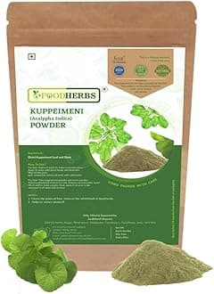 - Foodherbs Indian Nettle Powder 200 GMS | Kuppaimeni Powder | Unwanted Hair Removal | Herbal Remedy for Skin, Hair, and Wellness | Supports Skin Healing, Acne Control, and Hair Care