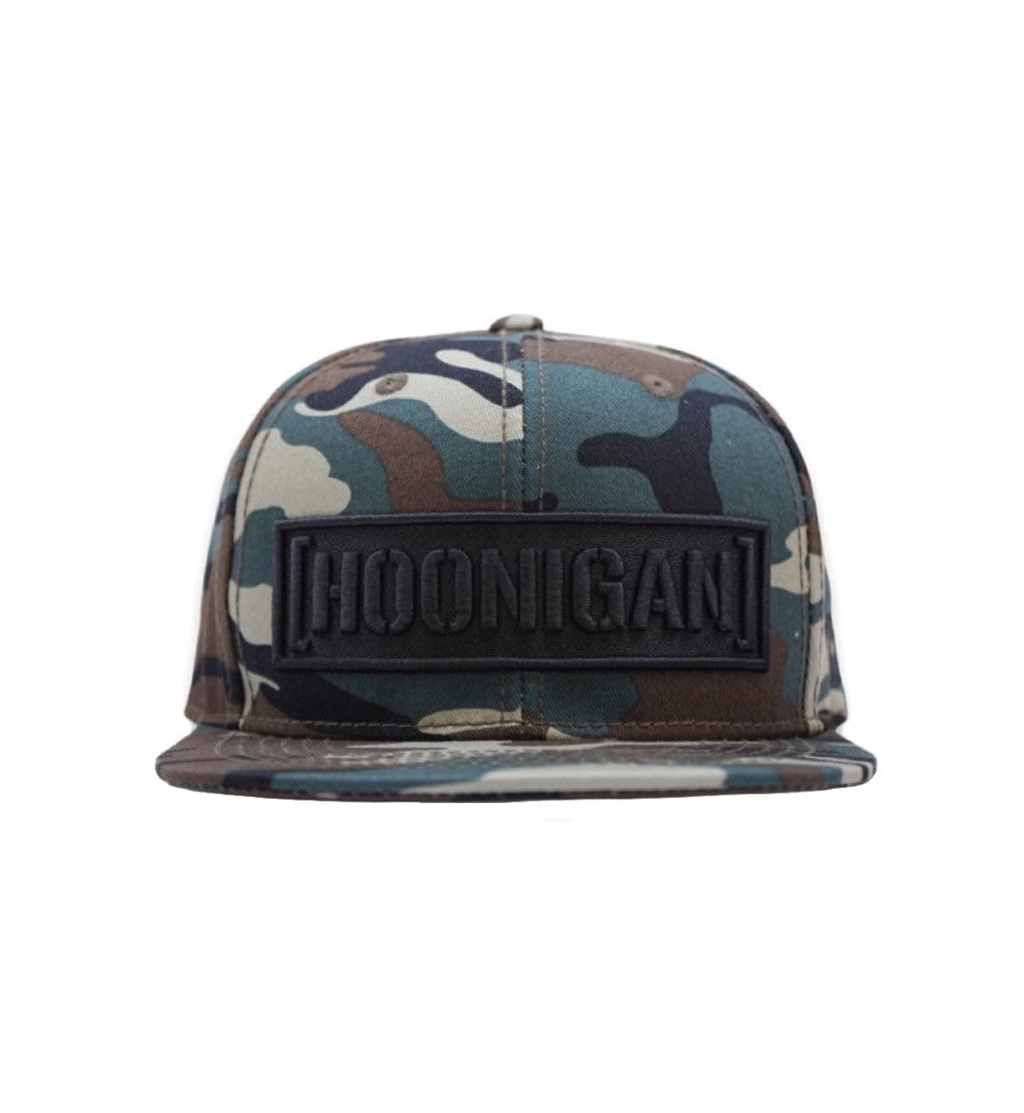 Hoonigan Censor BAR Snapback Hat, Camo, One size