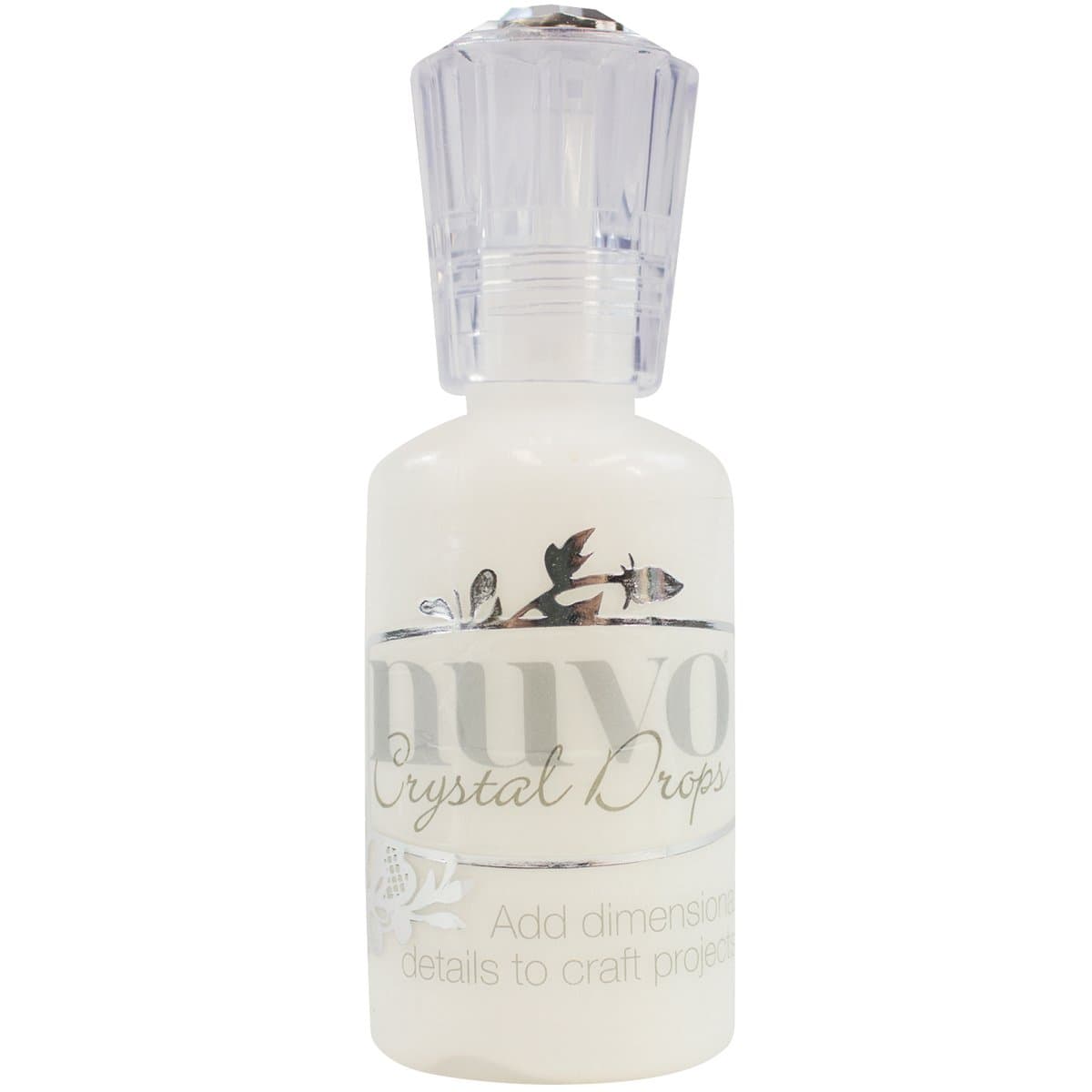 Tonic Studios Nuvo Crystal Drops 1.1Oz-Gloss White, Gloss White