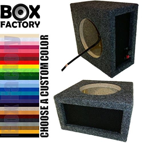 6.5" Speaker Box Enclosure 6 1/2" Car Speaker Box Mid 5.625" Inside Diameter