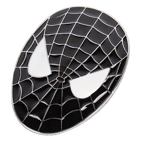 Spiderman Face Mask Badge car sticker