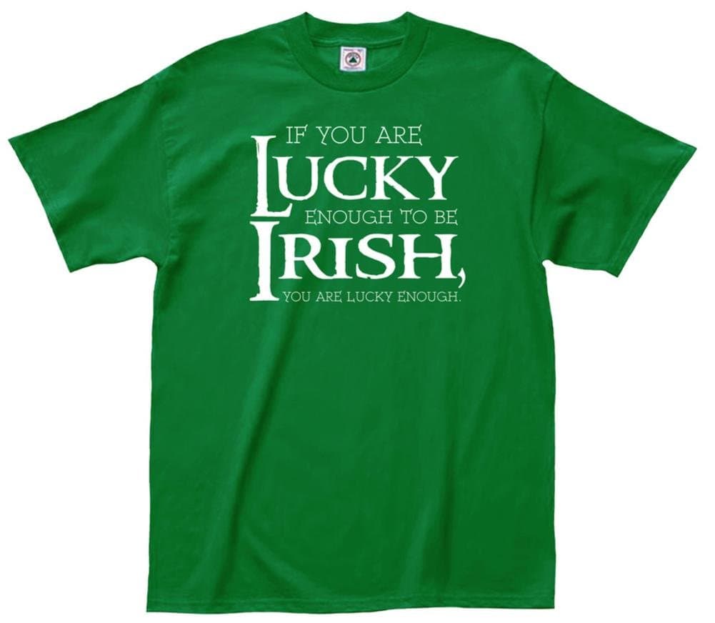 Lucky Irish Tee T-Shirt Size S