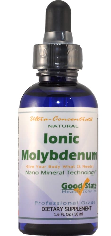 Good State Liquid Ionic Molybdenum Ultra Concentrate (10 drops equals 100 mcg - 100 servings per bottle)